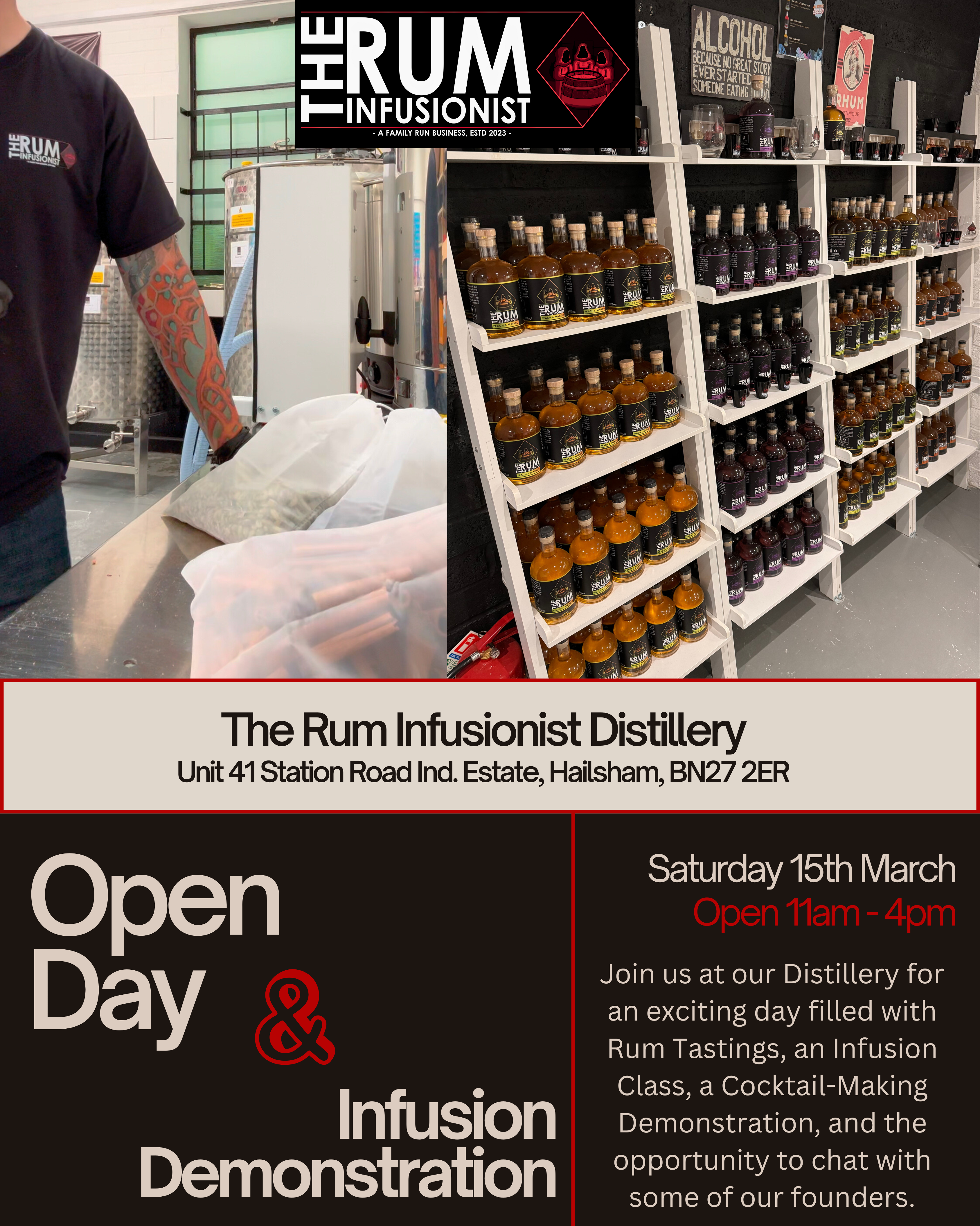 Distillery Open Day & MissionFiit Hub Launch Day!